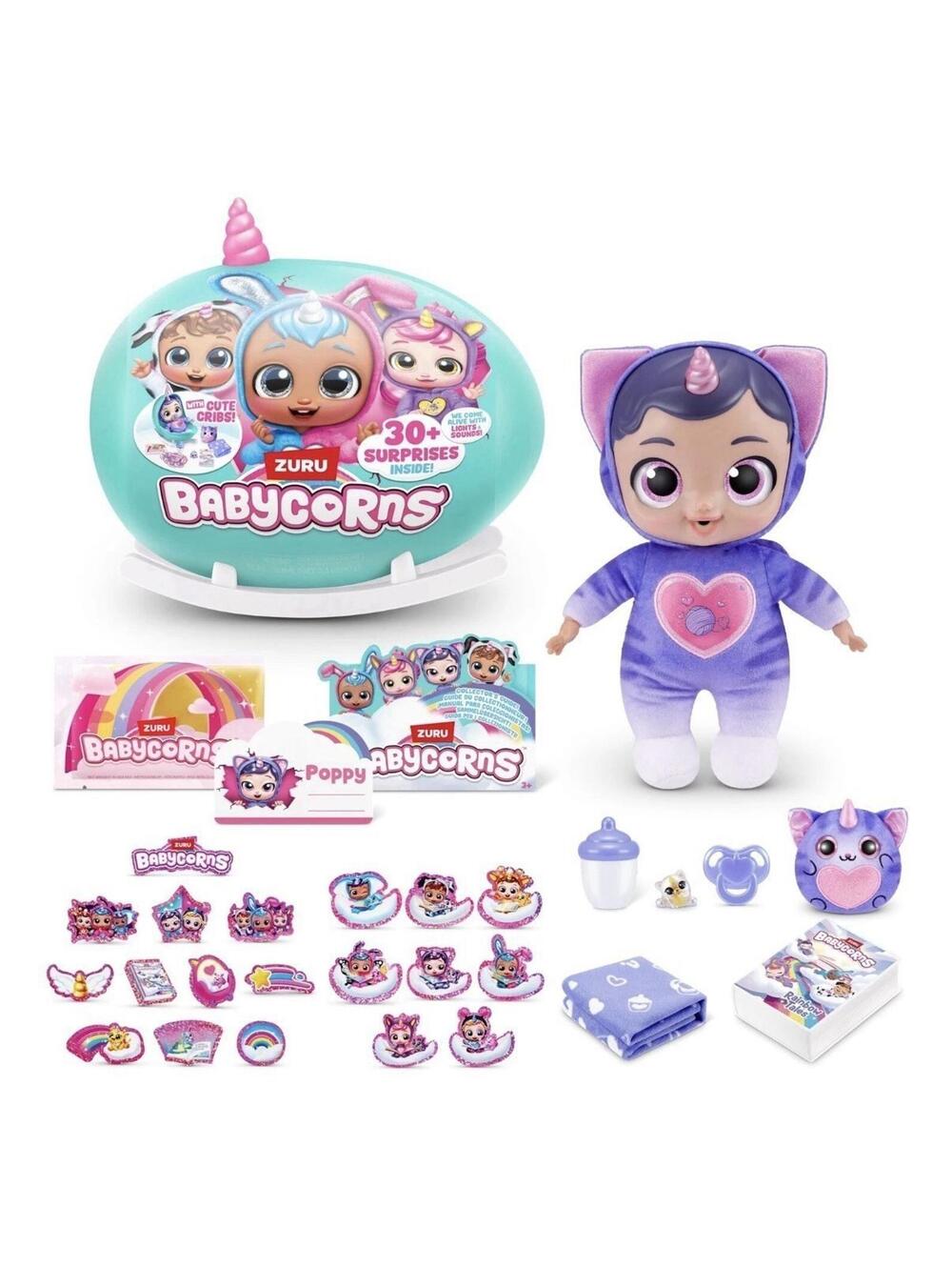Zuru Babycorns Surprise Doll With 30+ Surprises & Accessories